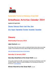 Â Schoolhouse Activities Calendar.docx