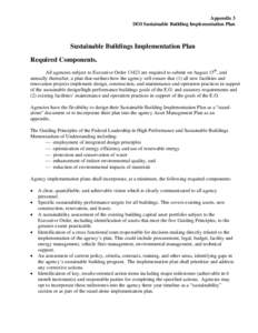 Sustainable Buildings Implementation Plan