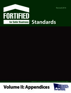 Revised[removed]Standards A program of the Insurance Institute for Business & Home Safety