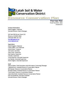 Earth / Moscow /  Idaho / Natural resource management / Conservation biology / Potlatch River / Idaho / Geography of the United States / Latah County /  Idaho