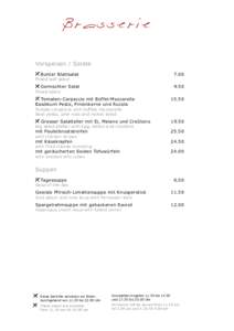 Microsoft Word - Brasserie Speisekartedoc