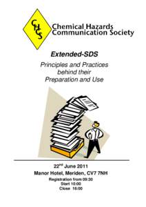 Extended-SDS Principles and Practices behind their Preparation and Use  22nd June 2011