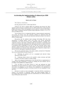 Climate change / Nationally Appropriate Mitigation Action / Kyoto Protocol / Green Climate Fund / Clean Development Mechanism / United Nations Climate Change Conference / Bali Road Map / United Nations Framework Convention on Climate Change / Climate change policy / Environment