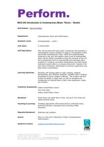 Sight reading / Commonwealth Register of Institutions and Courses for Overseas Students / Personal life / Entertainment / Human behavior / Musical notation / Notation / Music