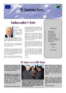 Newsletter of the EU Delegation to Tanzania July 2011-compressed