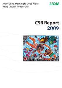 From Good Morning to Good Night More Dreams for Your Life CSR Report  2009