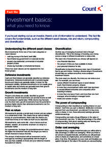 Collective investment scheme / Asset allocation / Diversification / Rate of return / Financial adviser / Financial risk / Active management / Alternative investment / CPP Investment Board / Financial economics / Investment / Finance