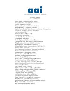 Robins /  Kaplan /  Miller & Ciresi / United States Department of Justice Antitrust Division / Milstein / Pamela Gilbert / Drinker Biddle & Reath