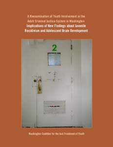 A Reexamination of Youth Involvement in the Adult Criminal Justice System in Washington: Implications of New Findings about Juvenile Recidivism and Adolescent Brain Development