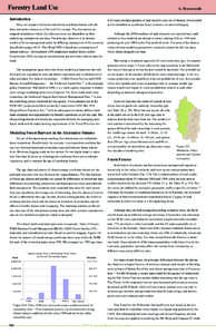 Forestry Land Use  A. Branscomb Introduction Here, we compare historical and current coniferous forests with the