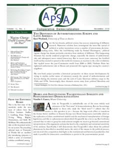 CD  The American Political Science Association A PS A