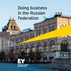 Doing business in the Russian Federation Introduction