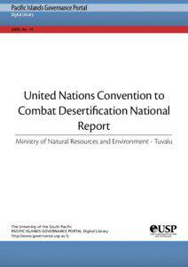 United Nations Convention to Combat Desertification National Report