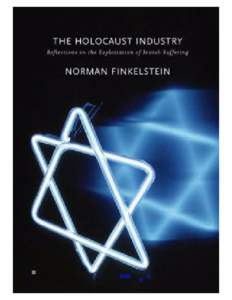 The Holocaust Industry: Index Page  ONLINE EDITION Table of Contents: