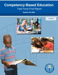 Competency-Based Education Task Force Final Report Senate File[removed]