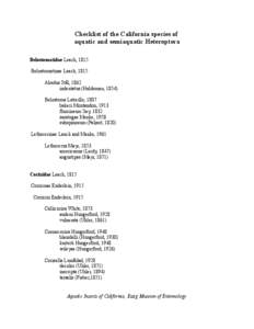 Reduviidae / Microvelia / Carl Stål / Pierre André Latreille / Abedus / Phyla / Protostome / Hemiptera
