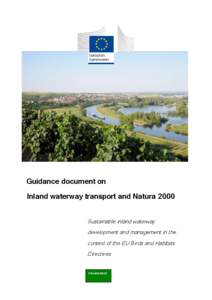 EU Guidance on wind energy development in accordance with the EU nature legislation