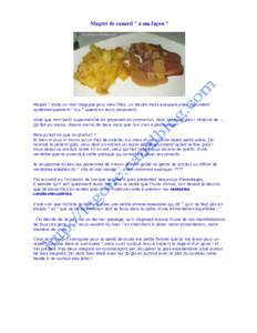 Magret de canard 