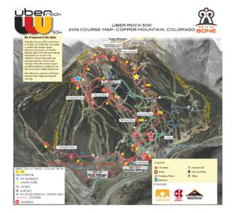 rock uber 50K UBER ROCK 50K 2014 COURSE MAP- COPPER MOUNTAIN, COLORADO