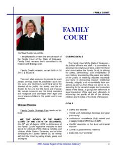 FAMILY COURT  FAMILY COURT Chief Judge Chandlee Johnson Kuhn