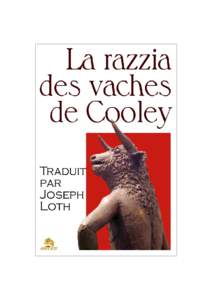 La razzia des vaches de Cooley