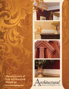 Architectural Enhancements makes it easy to transform any ordinary home or oﬃce into a magniﬁcent expression of personal style. We oﬀer a wide selection of dentil and ornately embossed crown, casing, chair rail, a