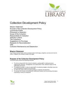 Microsoft Word - Coll Devel policy_March 2011.doc