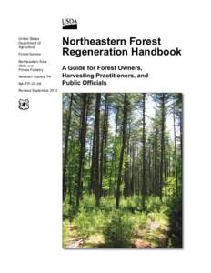 United States Department of Agriculture Forest Service Northeastern Area State and