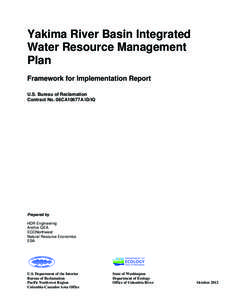 Yakima River Basin Integrated Water Resource Management Plan