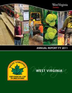 ANNUAL REPORT FY 2011  A MESSAGE FROM THE STATE FORESTER as our special revenue income and reserves in those accounts The economic downturn in the forest products industry decline. We are working to identify opportuniti