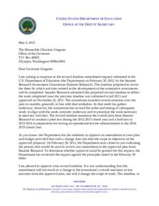 SBAC Amendment Approval Decision Letter -- May 4, 2012 (PDF)