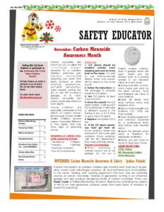 Prevention / Alarms / Carbon monoxide poisoning / Industrial hygiene / Carbon monoxide detector / Carbon monoxide / Smoke detector / Christmas tree / Monoxide / Safety / Security / Detectors