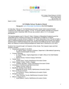 Microsoft Word - Middle School Conference[removed]-10.doc