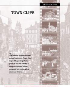 CHAPTER ELEVEN  TOWN CLIPS T