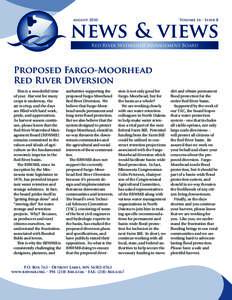 augustVolume 16 • Issue 8 news & views Red River Watershed Management Board