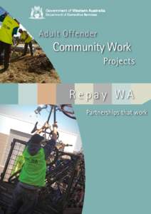Repay WA – Partnerships that work – Adult Offender Community Work Projects