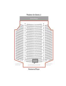 4HÏÊTRE 3T
$ENIS  3CÒNE3TAGE    