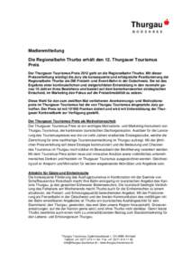 Microsoft Word - final_Medienmitteilung TG Tourismuspreis 2012 _2_.doc