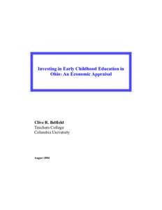 Educational stages / United States / Education in the United States / Head Start Program / United States Department of Health and Human Services / Welfare / Cost–benefit analysis / Employee benefit / American Recovery and Reinvestment Act / Education / Welfare economics / Early childhood education