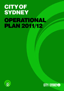 CITY OF SYDNEY OPERATIONAL PLAN[removed]  The Operational Plan[removed]can be accessed