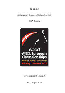 Equestrianism / Olympic sports / FEI Nations Cup / International Federation for Equestrian Sports / Dressage / Sports