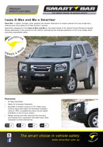 Isuzu D-Max / Road transport / Isuzu / DMAX / Automobile safety / Coupes / Sedans / SUVs / Isuzu Wizard / Transport / Land transport / Pickup trucks