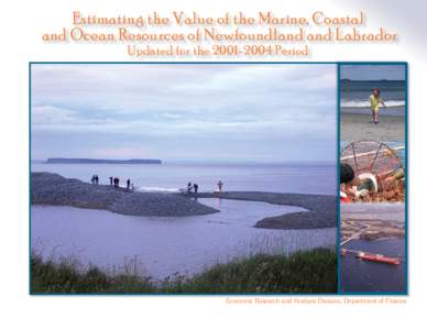 Estimating the Value of the Marine, Coastal and Oceans Resources of Newfoundland and Labrador