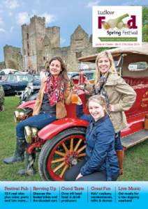 Ludlow Castle: 9th & 10th MayFestival Pub Revving Up Good Taste