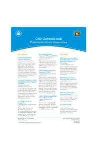 OBD Outreach and Communications Resources (EPA-420-F[removed], August[removed]Rev September 2012)