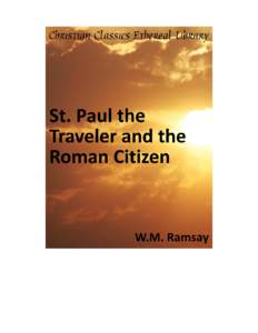 William Mitchell Ramsay / Acts of the Apostles / Epistle to the Galatians / Council of Jerusalem / Barnabas / Christianity / Book of Acts / New Testament