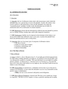 Private law / Rowland v. Christian / Duty of care / Trespasser / Invitee / Licensee / Attractive nuisance doctrine / Negligence / Trespass / Law / Tort law / Common law