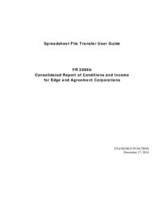 FR 2886b Spreadsheet File Transfer User Guide
