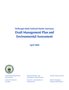 Stellwagen Bank National Marine Sanctuary  Draft Management Plan and Environmental Assessment April 2008