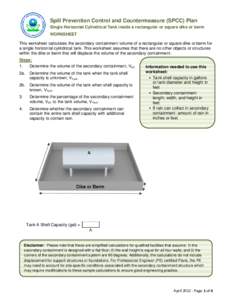 Containment building / Technology / Storage tank / Tank / Berm / Secondary spill containment / Nuclear safety / Containers / Fortification